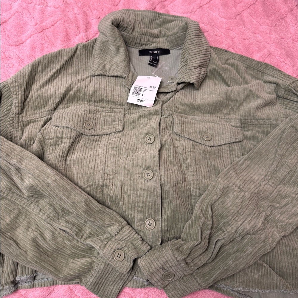 green jacket